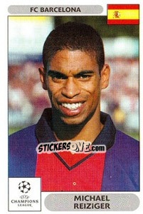 Sticker Michael Reiziger - UEFA Champions League 2000-2001 - Panini