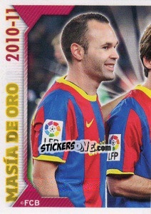 Sticker Lo Mejor del Mundo (1 of 2) - FC Barcelona 2010-2011 n. 2 - Panini
