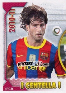 Sticker Maxwell (Serie Oro) (! Centella !) (1 of 2) - FC Barcelona 2010-2011 n. 60 - Panini