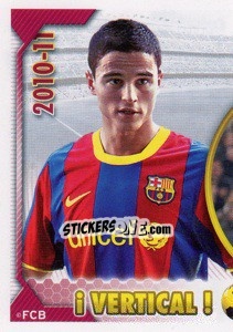 Sticker Afellay (Serie Oro) (! Vertical !) (1 of 2) - FC Barcelona 2010-2011 - Panini