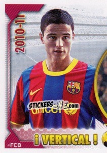 Sticker Afellay (Serie Oro) (! Vertical !) (1 of 2) - FC Barcelona 2010-2011 n. 102 - Panini