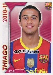 Sticker Thiago Alcántara - FC Barcelona 2010-2011 n. 104 - Panini