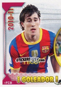 Cromo Bojan (Serie Oro) (! Goleador !) (1 of 2) - FC Barcelona 2010-2011 n. 132 - Panini