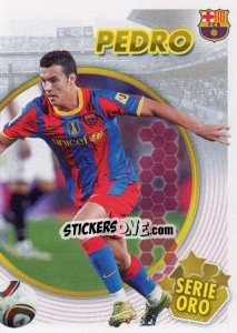 Sticker Pedro (Serie Oro) (2 of 2) - FC Barcelona 2010-2011 n. 139 - Panini