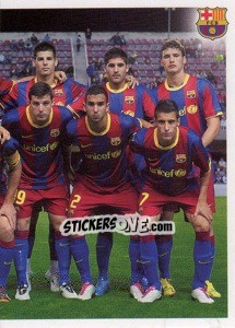 Cromo Team Sticker (2 of 2) - FC Barcelona 2010-2011 - Panini