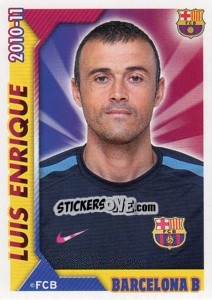 Sticker Luis Enrique - FC Barcelona 2010-2011 n. 142 - Panini