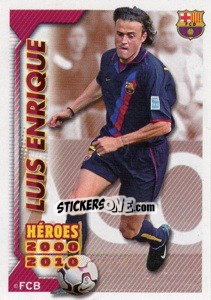 Sticker Luis Enrique - FC Barcelona 2010-2011 n. 156 - Panini