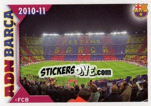 Sticker Camp Nou - FC Barcelona 2010-2011 n. 167 - Panini