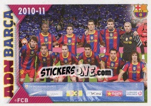 Sticker Team (Liga de Campeones) - FC Barcelona 2010-2011 n. 172 - Panini