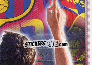 Sticker Forca Barca! (6 of 8) - FC Barcelona 2010-2011 n. 178 - Panini