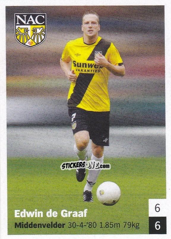 Sticker Edwin de Graaf - Eredivisie 2008-2009 n. 130 - Ah