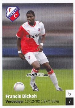 Sticker Francis Dickoh - Eredivisie 2008-2009 n. 217 - Ah