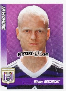 Sticker Deschacht - Football Belgium 2010-2011 n. 4 - Panini
