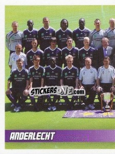 Figurina Equipe - Football Belgium 2010-2011 n. 6 - Panini