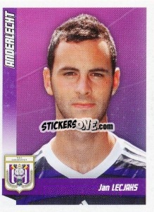 Sticker Lecjaks - Football Belgium 2010-2011 - Panini