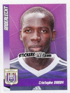 Sticker Diandy - Football Belgium 2010-2011 n. 16 - Panini
