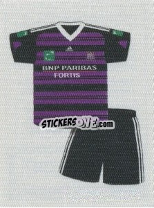 Figurina Team kit(in) - Football Belgium 2010-2011 n. 23 - Panini