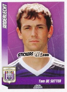 Sticker De Sutter - Football Belgium 2010-2011 n. 25 - Panini