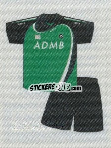 Sticker Team kit(in) - Football Belgium 2010-2011 - Panini