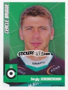 Sticker Serebrennikov - Football Belgium 2010-2011 n. 46 - Panini