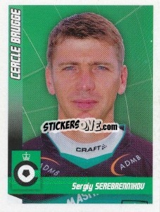 Cromo Serebrennikov - Football Belgium 2010-2011 - Panini