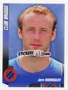 Figurina Vermeulen - Football Belgium 2010-2011 n. 58 - Panini