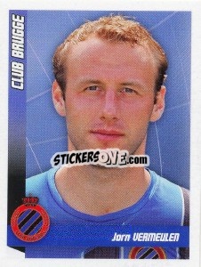 Cromo Vermeulen - Football Belgium 2010-2011 - Panini