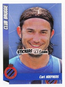 Sticker Hoefkens - Football Belgium 2010-2011 - Panini