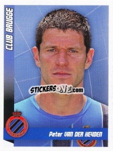 Sticker Van der Heyden - Football Belgium 2010-2011 - Panini