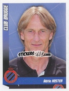 Cromo Koster(Entraineur) - Football Belgium 2010-2011 - Panini