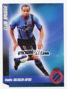 Sticker Odjidja-Ofoe(Top joueur) - Football Belgium 2010-2011 n. 78 - Panini