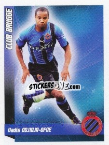 Cromo Odjidja-Ofoe(Top joueur) - Football Belgium 2010-2011 - Panini