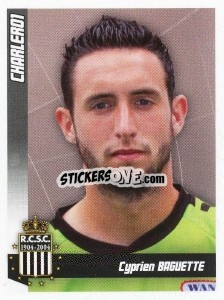 Figurina Baguette - Football Belgium 2010-2011 - Panini