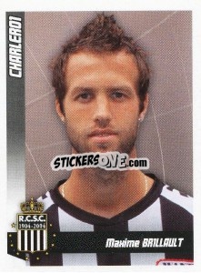 Sticker Brillault - Football Belgium 2010-2011 - Panini