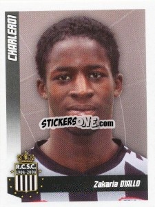 Sticker Diallo - Football Belgium 2010-2011 - Panini