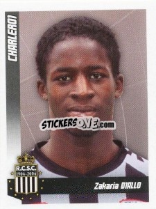 Figurina Diallo - Football Belgium 2010-2011 - Panini