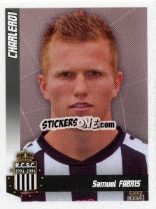 Sticker Fabris - Football Belgium 2010-2011 - Panini