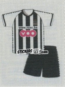 Figurina Team kit(in) - Football Belgium 2010-2011 n. 98 - Panini
