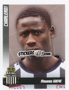 Sticker Gueye - Football Belgium 2010-2011 n. 109 - Panini