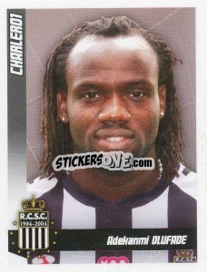 Sticker Olufade - Football Belgium 2010-2011 n. 110 - Panini