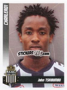 Cromo Tshibumbu - Football Belgium 2010-2011 n. 112 - Panini
