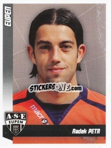 Sticker Petr - Football Belgium 2010-2011 - Panini