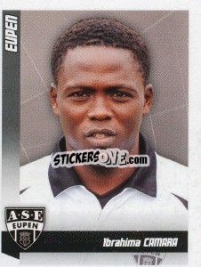 Sticker Camara - Football Belgium 2010-2011 n. 114 - Panini