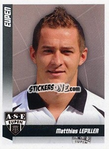 Cromo Lepiller - Football Belgium 2010-2011 - Panini