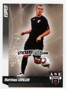 Sticker Lepiller(Top joueur) - Football Belgium 2010-2011 - Panini
