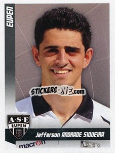 Sticker Siqueira - Football Belgium 2010-2011 - Panini