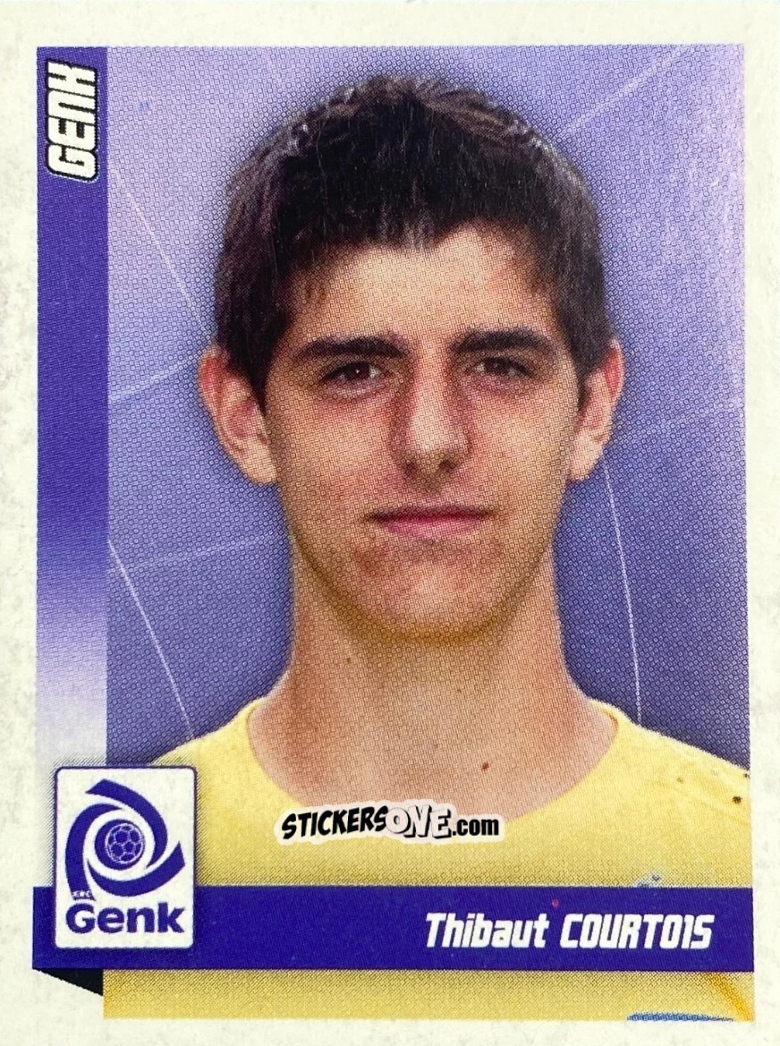 Figurina Courtois - Football Belgium 2010-2011 n. 142 - Panini
