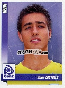 Sticker Casteels - Football Belgium 2010-2011 - Panini