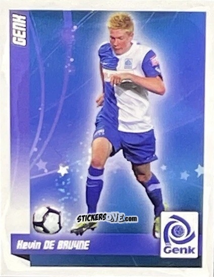 Sticker De Bruyne(Top Joueur) - Football Belgium 2010-2011 n. 153 - Panini