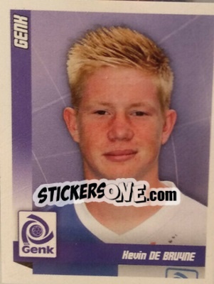 Sticker De Bruyne - Football Belgium 2010-2011 n. 163 - Panini